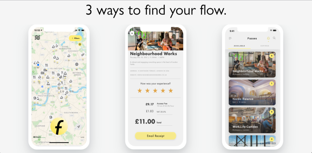 Flow places App